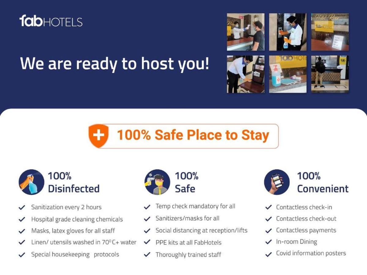 Fabhotel Pride Inn - Nr Tcs Deccan Park, Hitech City Hajdarabad Zewnętrze zdjęcie